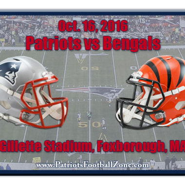 New England Patriots vs. Cincinnati Bengals