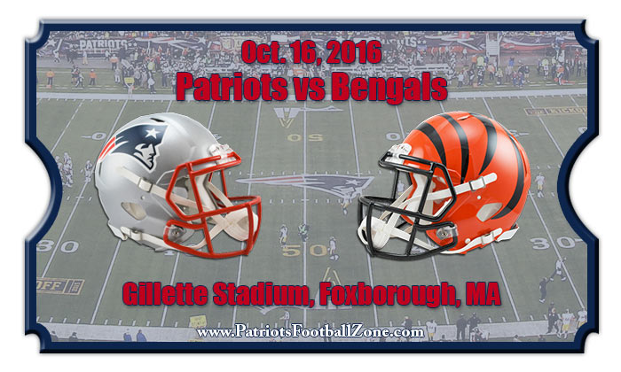 New England Patriots vs. Cincinnati Bengals