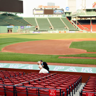 Wedding Wednesday featuring Fenway Park